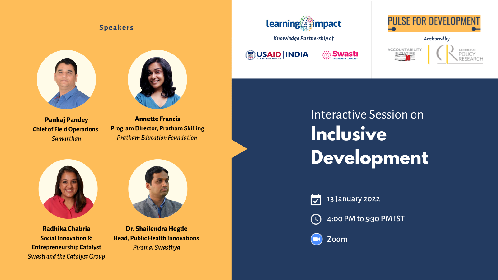 Interactive Session on Inclusive Development